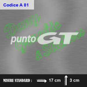 A 81 PUNTO GT
