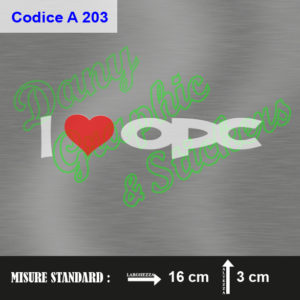 A 203 I LOVE OPC