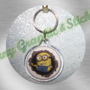 P 97 PORTACHIAVI MINIONS 01