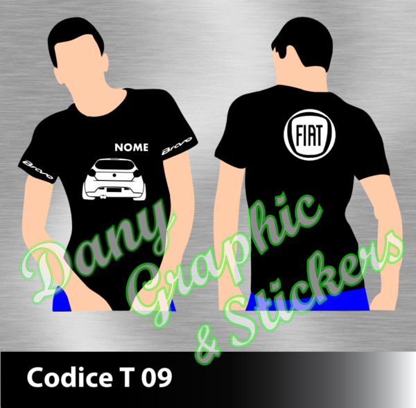 T 09 MAGLIA T-SHIRT FIAT BRAVO