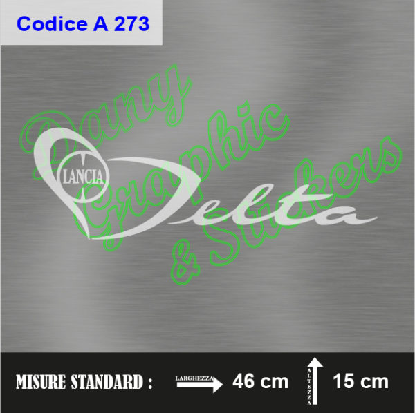 A 273 CUORE LANCIA DELTA