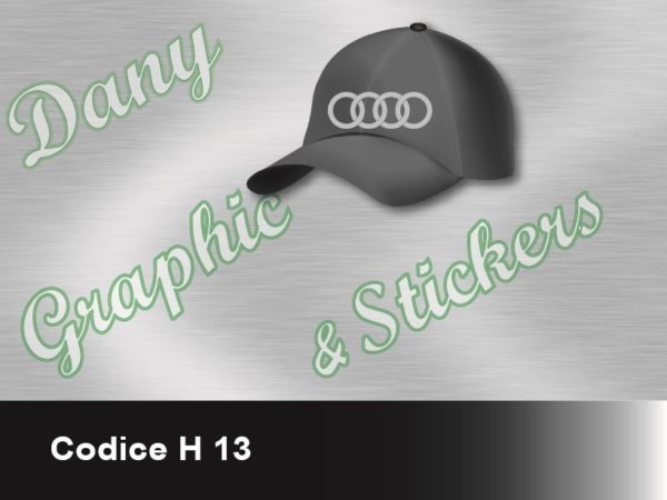 H 13 CAPPELLINO LOGO AUDI