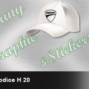 H 20 CAPPELLINO LOGO DUCATI