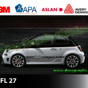 FL 27 FASCE LATERALI FIAT ABARTH 595 COMPETIZIONE