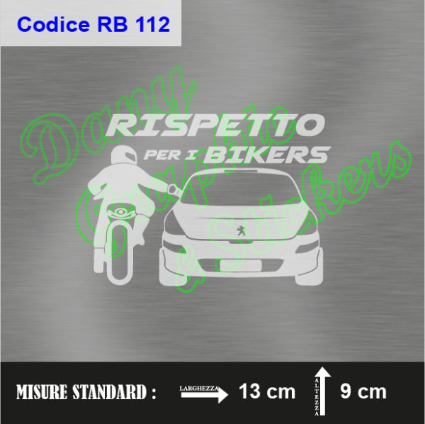 RB 112 RISPETTO PER I BIKERS PEUGEOT 308