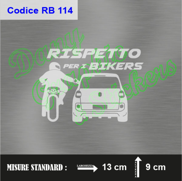 RB 114 RISPETTO PER I BIKERS FIAT 500L