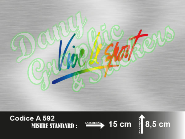 A 592 VIVE LE SPORT COLORATO