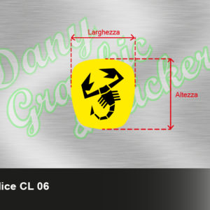 CL 06 COPRI LOGO FIAT SCORPIONE