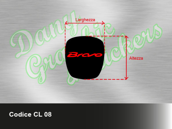 CL 08 COPRI LOGO FIAT BRAVO