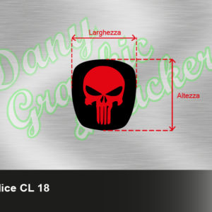 CL 18 COPRI LOGO FIAT PUNISHER