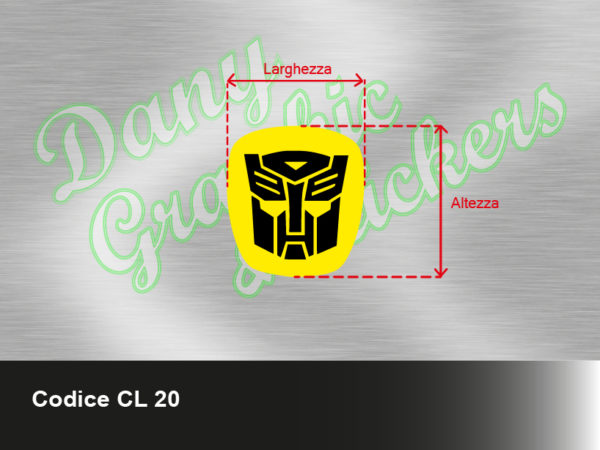 CL 20 COPRI LOGO FIAT TRANSFORMER