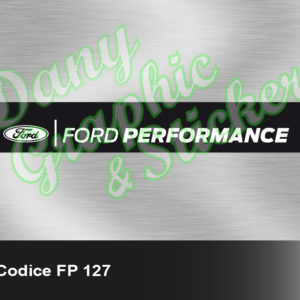 FP 127 FASCIA PARASOLE FORD PERFORMANCE