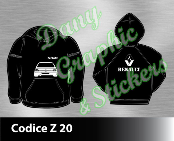 Z 20 FELPA RENAULT CLIO WILLIAMS
