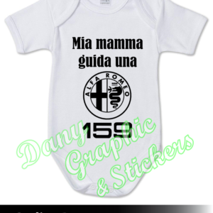 B 89 MIA MAMMA GUIDA UN'ALFA ROMEO 159