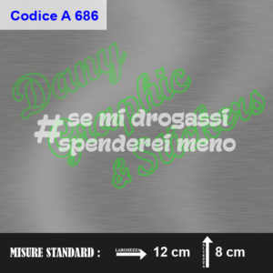 A 686 SE MI DROGASSI SPENDEREI MENO