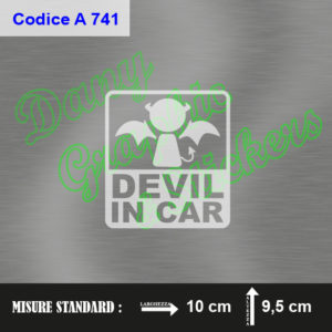 A 741 DEVIL IN CAR