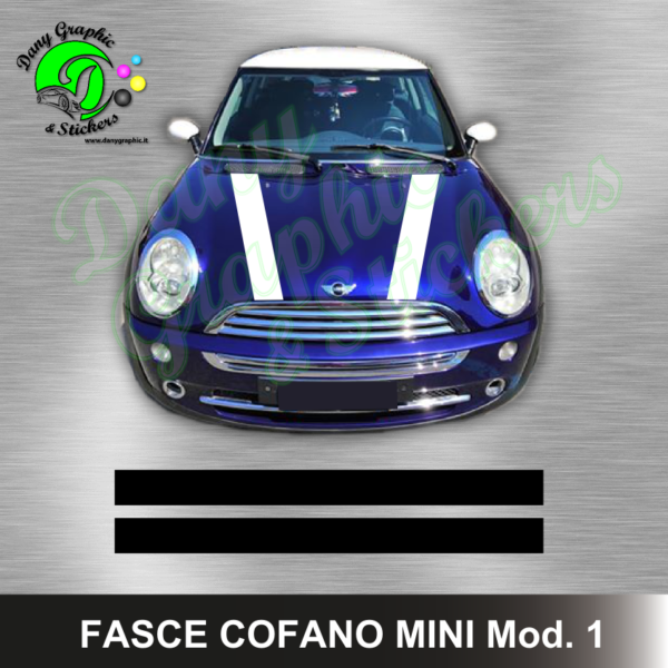 COPPIA DI FASCE PER COFANO MINI MOD. 1