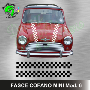 COPPIA DI FASCE PER COFANO MINI MOD. 6