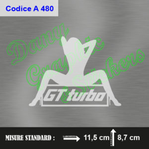 A 480 DONNA CON LOGO GT TURBO