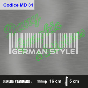 MD 31 MADE IN GERMAN STYLE