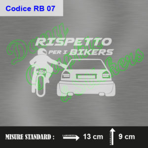 RB 07 RISPETTO PER I BIKERS AUDI A3