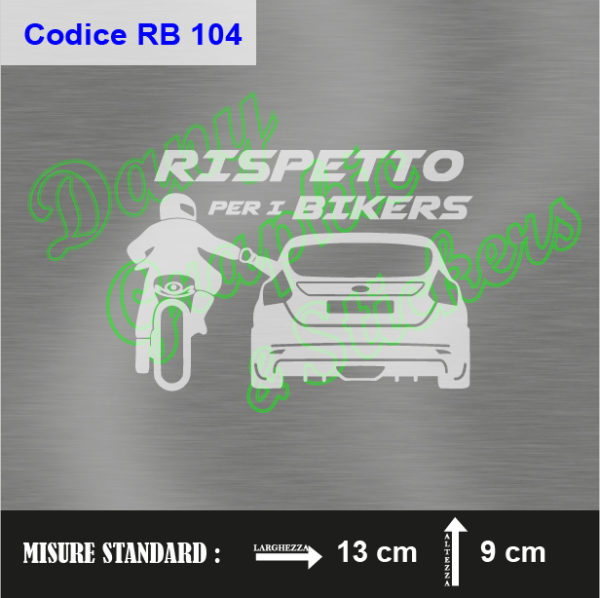 RB 104 RISPETTO PER I BIKERS FORD FOCUS