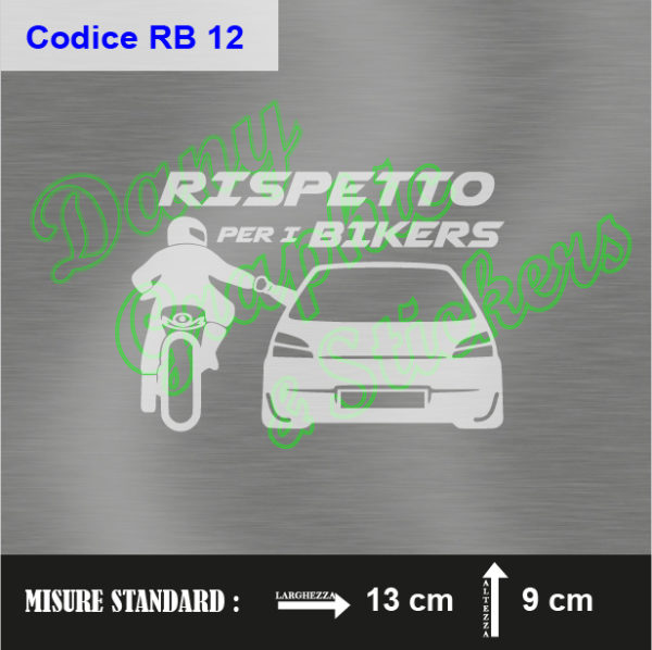 RB 12 RISPETTO PER I BIKERS PEUGEOT 306
