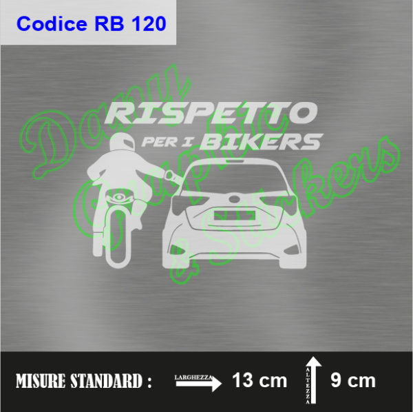 RB 120 RISPETTO PER I BIKERS TOYOTA YARIS 2018