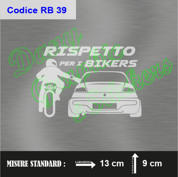 RB 39 RISPETTO PER I BIKERS OPEL TIGRA