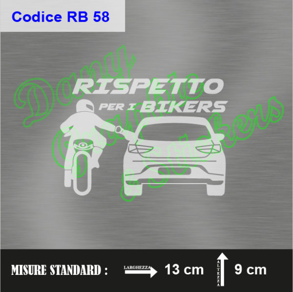 RB 58 RISPETTO PER I BIKERS SEAT LEON