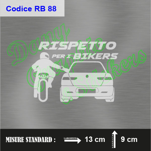 RB 88 RISPETTO PER I BIKERS ALFA ROMEO 156