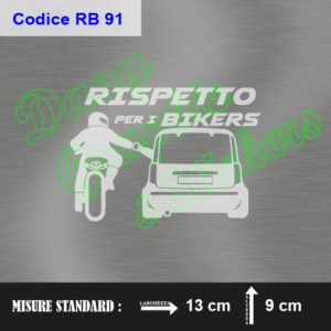 RB 91 RISPETTO PER I BIKERS FIAT PANDA