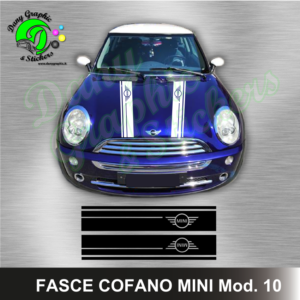 COPPIA DI FASCE PER COFANO MINI MOD. 10