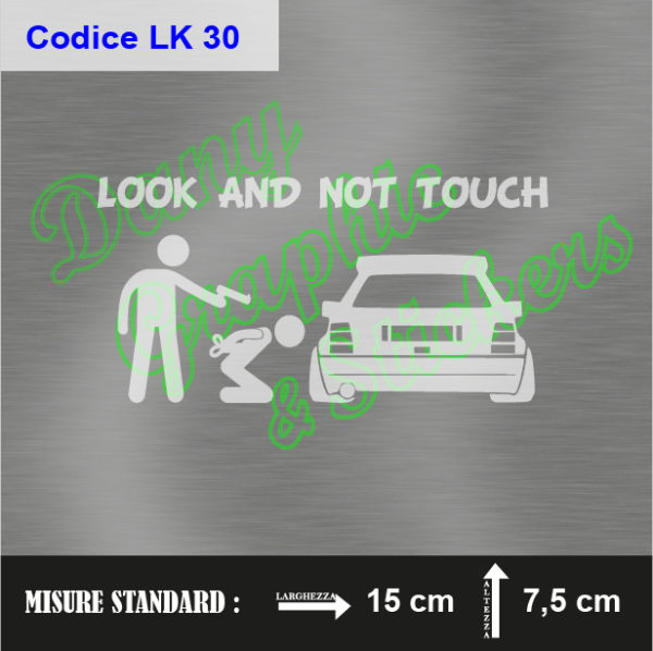 LK 30 LOOK AND NOT TOUCH LANCIA DELTA INTEGRALE