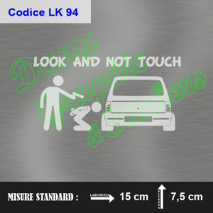 LK 94 LOOK AND NOT TOUCH FIAT PANDA