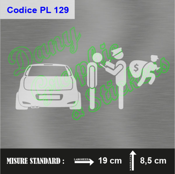 PL 129 POLIZIA LADRO FIAT GRANDE PUNTO EVO