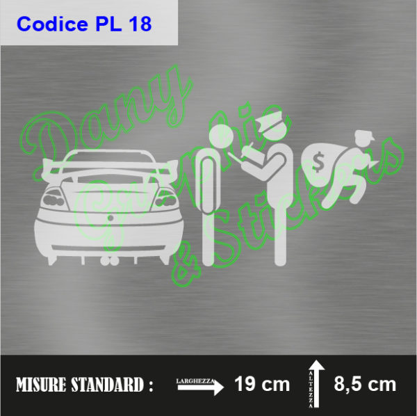 PL 18 POLIZIA LADRO OPEL TIGRA