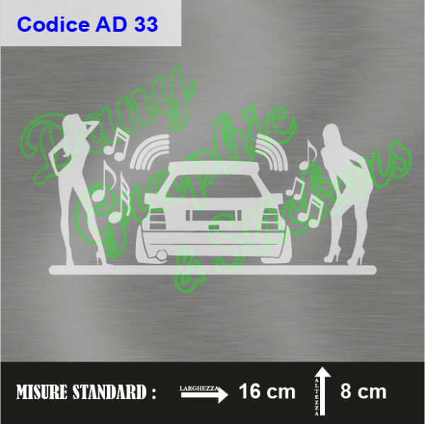 AD 33 LANCIA DELTA CON DONNE