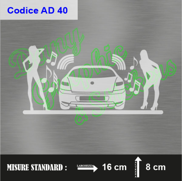 AD 40 ALFA ROMEO GT CON DONNE