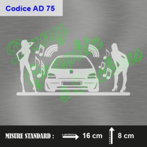 AD 75 PEUGEOT 106 CON DONNE