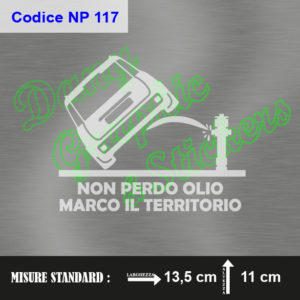 NP 117 NON PERDO OLIO FIAT PANDA