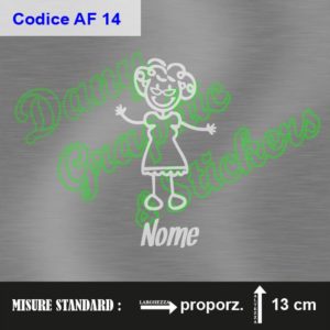 AF 14 NONNA CON OCCHIALI