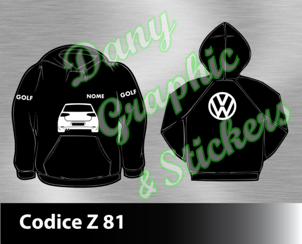 Z 81 FELPA VOLKSWAGEN GOLF MK7