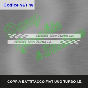 SET 18 COPPIA BATTITACCO FIAT UNO TURBO I.E.