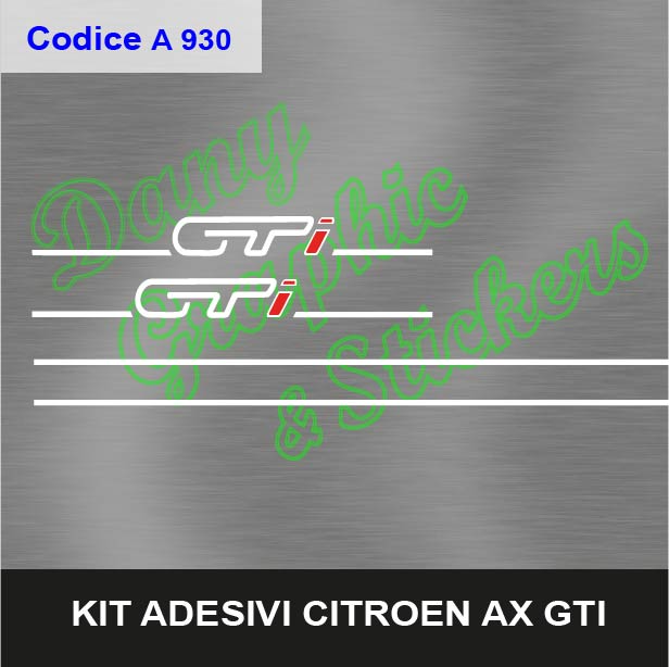 Portachiavi Citroën AX GT