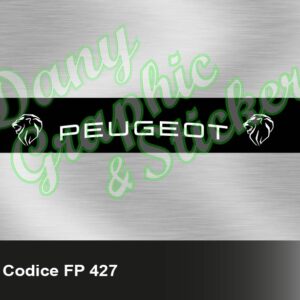 FP 427 FASCIA PARASOLE LOGO PEUGEOT 2021