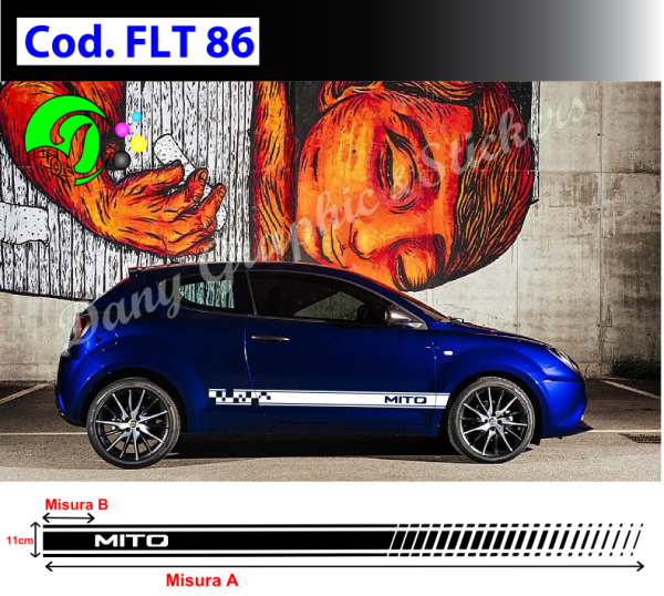 FLT 86 FASCE LATERALI ALFA ROMEO MITO