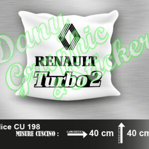 CU 198 CUSCINO RENAULT TURBO 2