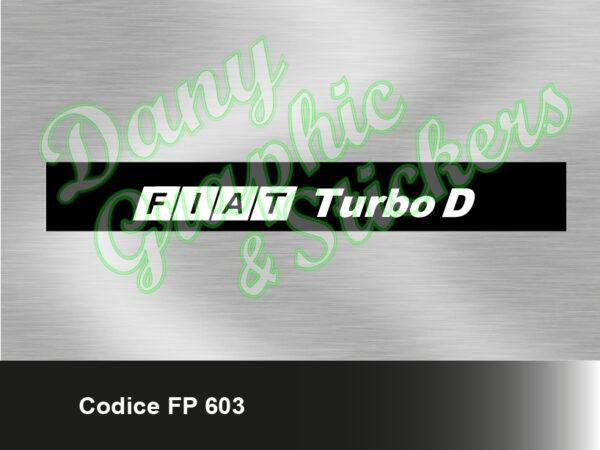 FP 603 FASCIA PARASOLE FIAT TURBO D