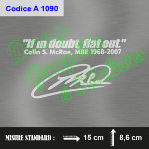 A 1090 FRASE E FIRMA COLIN MCRAE